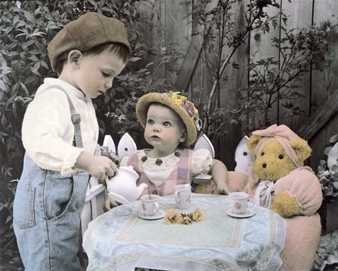 Framed One Lump Or Two Print