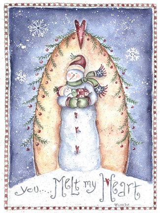 Framed You Melt My Heart Print