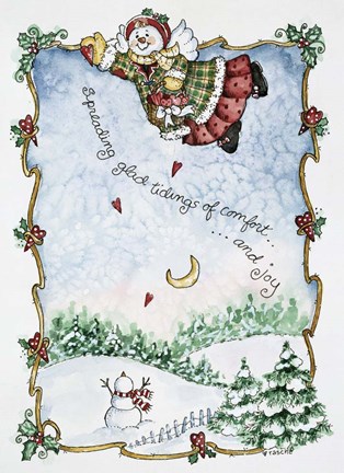 Framed Spreading Glad Tidings Print