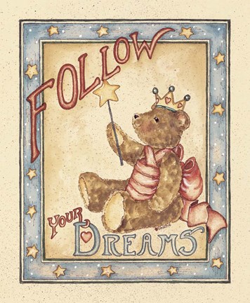 Framed Follow Your Dreams Print