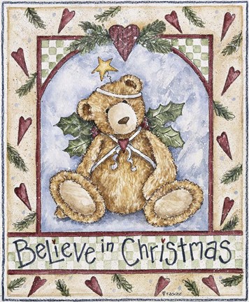 Framed Believe In Christmas Print