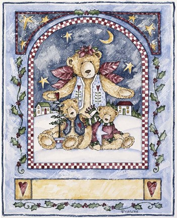 Framed Seasons Geetings Print