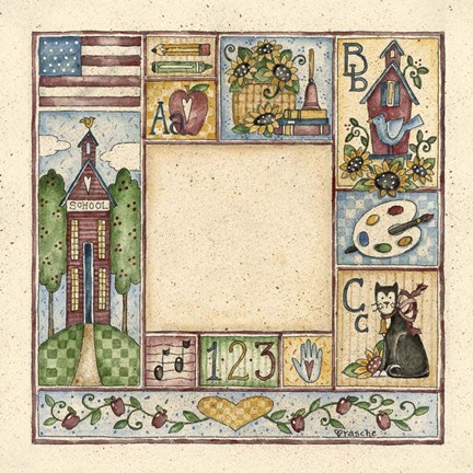 Framed Teacher's Frame Print