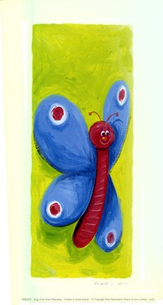 Framed Bugs II Print