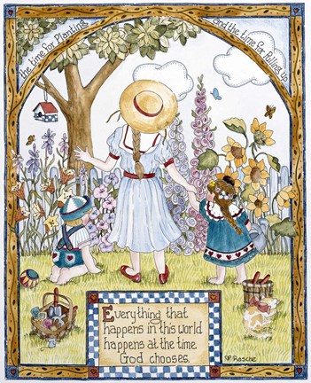 Framed Everything That Happens Print