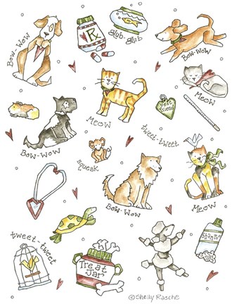 Framed Vet Art Print