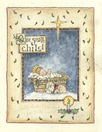 Framed One Small Child Print