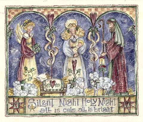 Framed Silent Night 300 Print