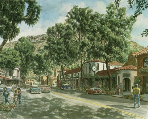 Framed Laguna Beach Print