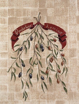 Framed Pendolino/ Leccino Print