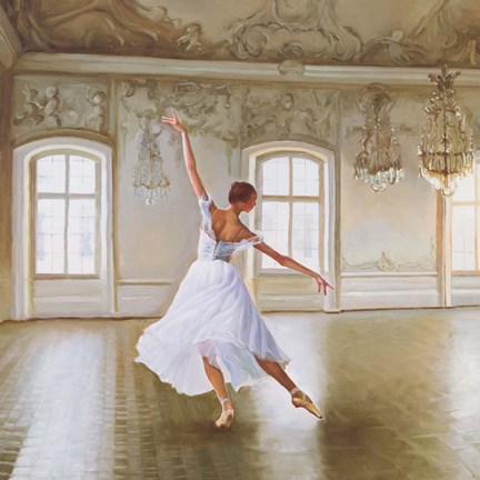 Framed Le Grand Salon I (Detail) Print