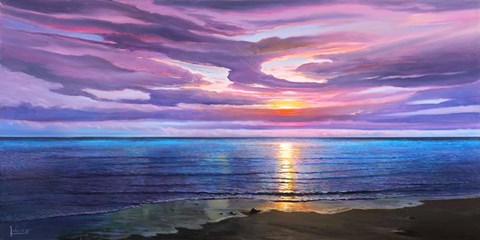 Framed Tramonto Sognante Print