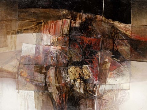 Framed Di sera in Valdichiana Print