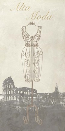 Framed Alta Moda Print