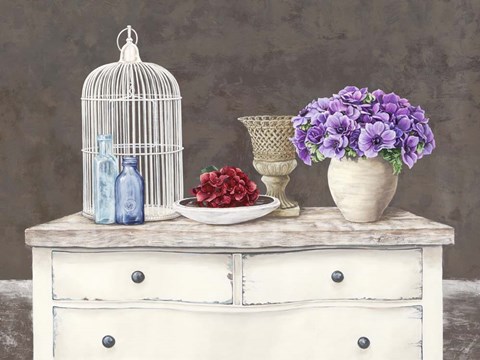 Framed French Trumeau Print