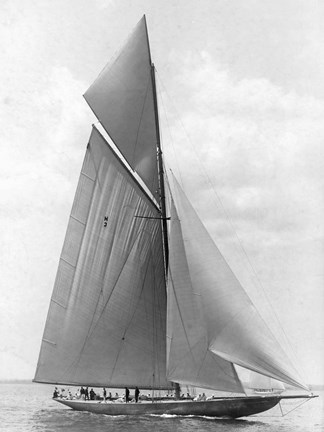 Framed Vanitie During the America's Cup, 1910 Print