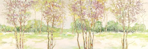 Framed Bosco di Betulle II Print