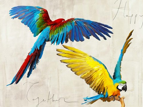 Framed Happy Together Print