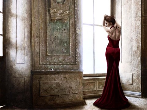 Framed At the Palace Print