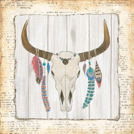 Framed Bohemian Rising I Print