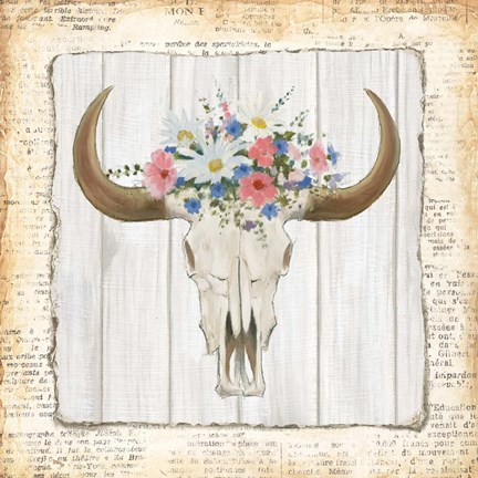 Framed Bohemian Rising II Print