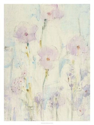 Framed Lilac Floral II Print