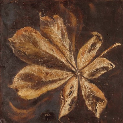 Framed Yarumo in Gold II Print