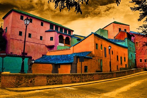 Framed Toledo, Spain II Print