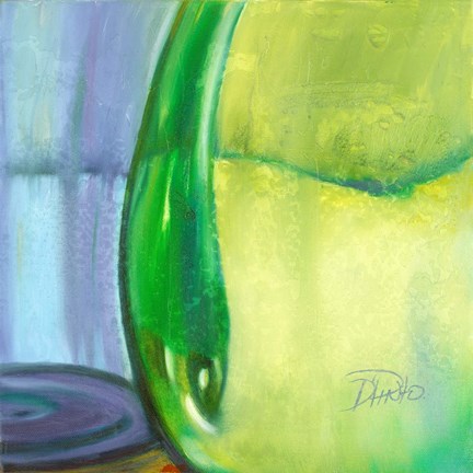 Framed Color Glass VII Print