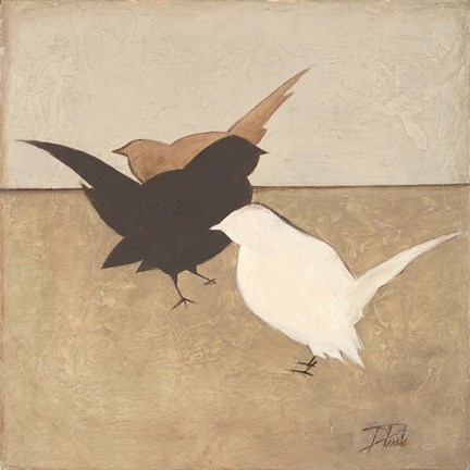 Framed Birdies I Print