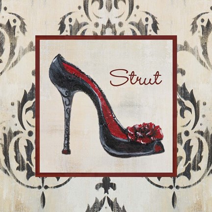 Framed Strut Shoe Print