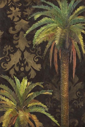 Framed Palms I Print