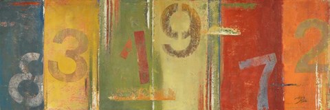 Framed Lucky Numbers II Print