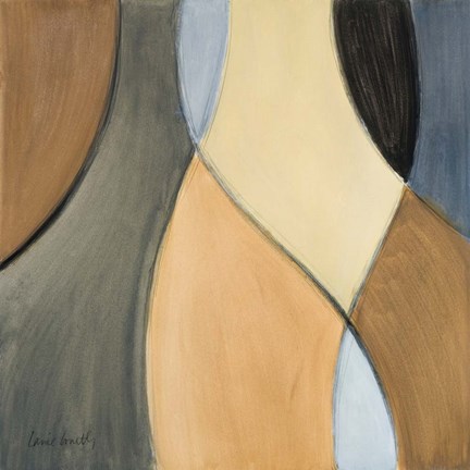 Framed Coalescence, Earthtones I Print