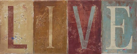 Framed LIVE Print