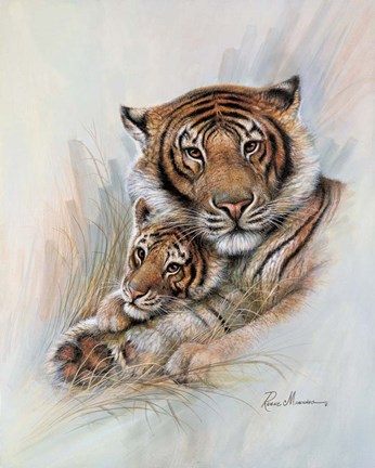 Framed Safe &amp; Sound Print