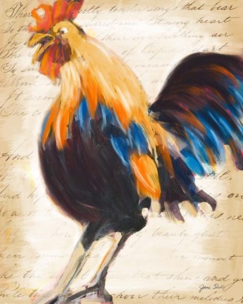 Framed Morning Glory II Print