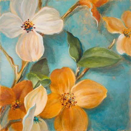 Framed Bella Fiori II Print