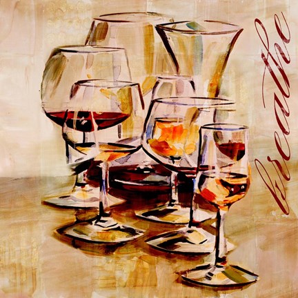 Framed Breathe Print