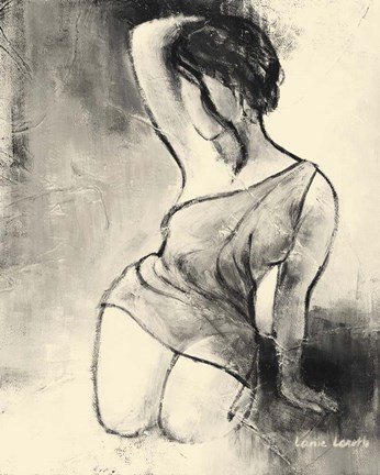 Framed Figurative Woman II Print
