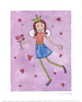 Framed Fashion Fairies II Print