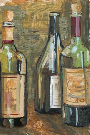 Framed Vino II Print