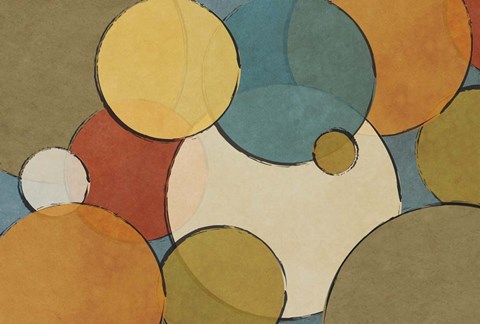 Framed Circulos Print