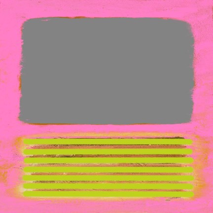 Framed Pink Metamorphosis Print