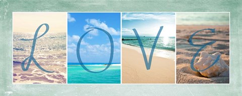 Framed Sea Love Print