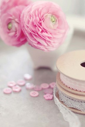 Framed Softy Elegant I Print