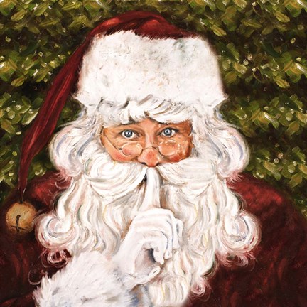 Framed Secret Santa I Print