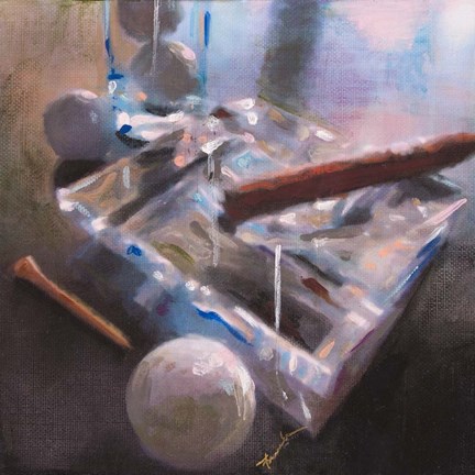 Framed After Golf II Print