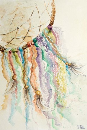 Framed Dream Catcher I Print