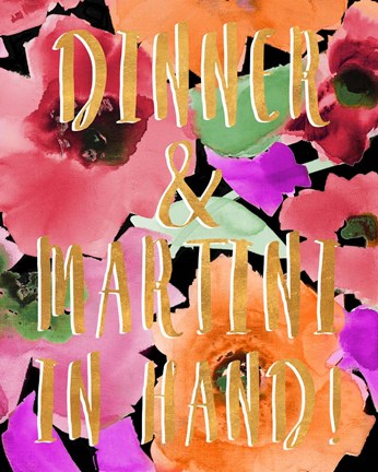 Framed Belle Words II Print